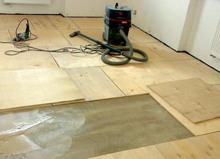 Фанера на пол под линолеум