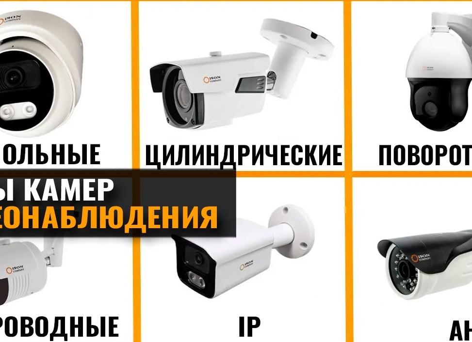 Камеры видеонаблюдения виды