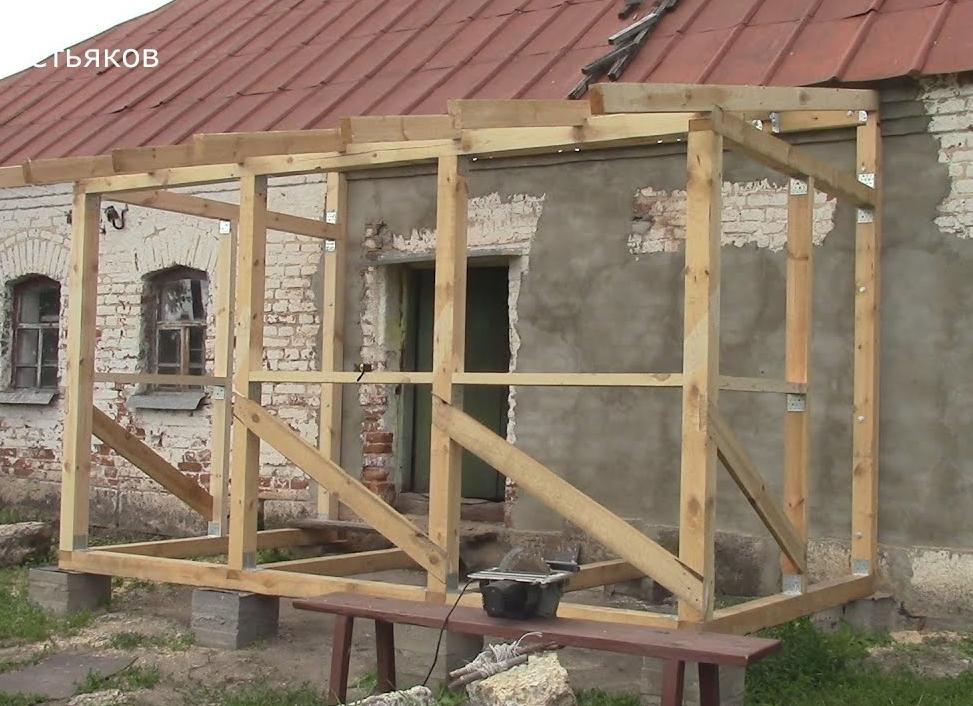 Как сделать веранду своими руками