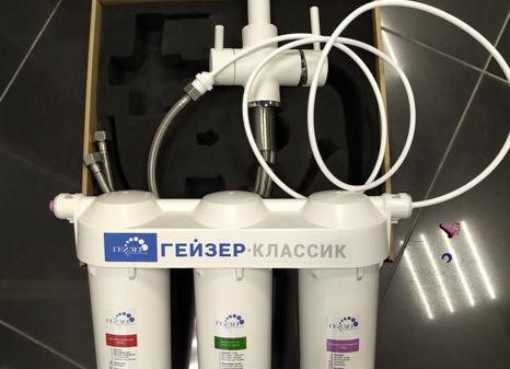 Подключение фильтра для воды