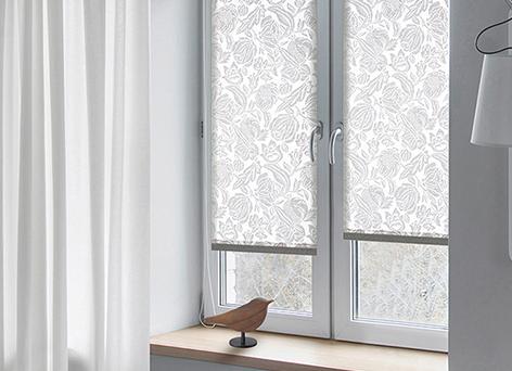 Штора рулонная своими руками