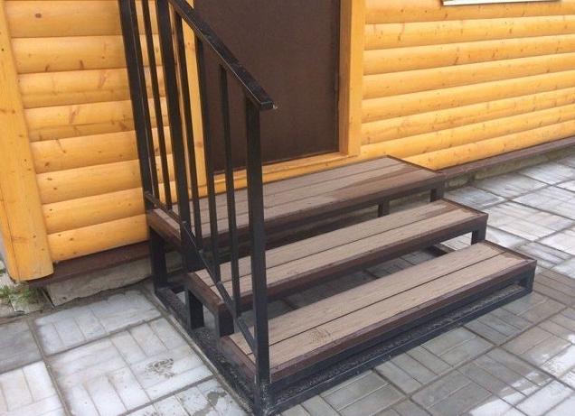 Фото крыльцо из металла