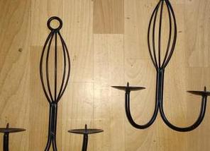 Кованые подсвечники на стену Кованые подсвечники на стену