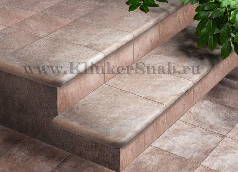 Ступени из клинкера