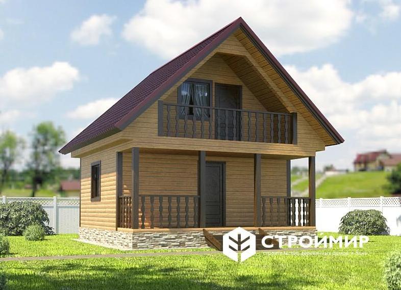 Проекты двухэтажных бань