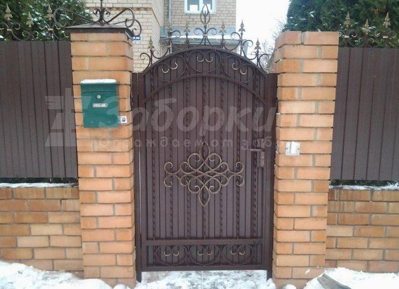 Калитка из профнастила