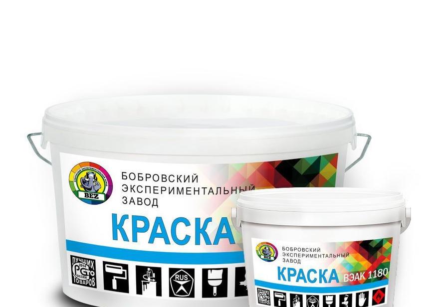 Краска водоэмульсионная вэак 1180