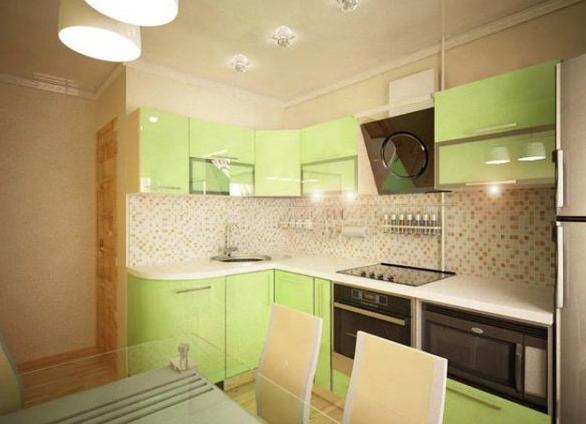 Дизайн кухни в панельном доме
